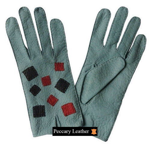 Susana Peccary Leather Gloves