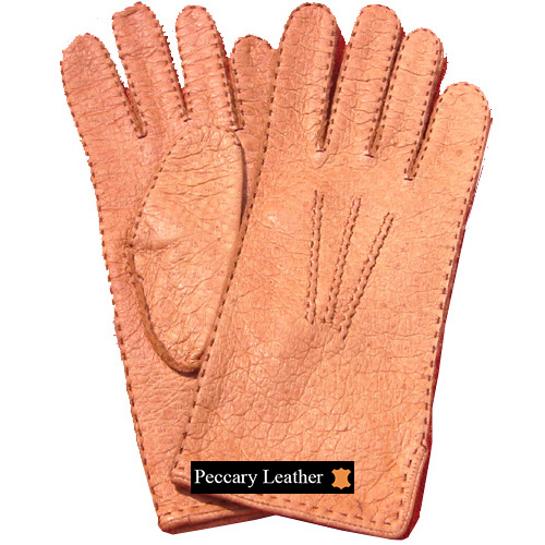 Guantes de Cuero de Peccary Huascaran