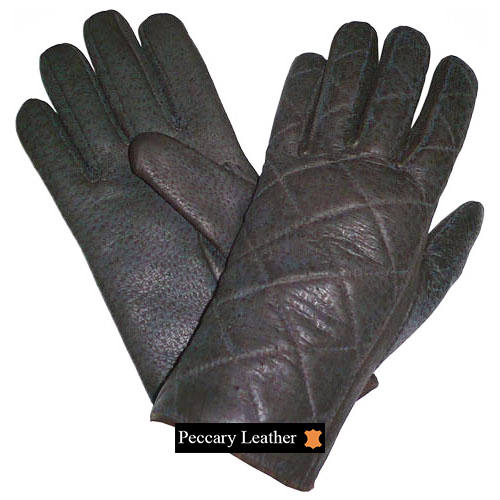 Guantes de Cuero de Peccary Pomabamba